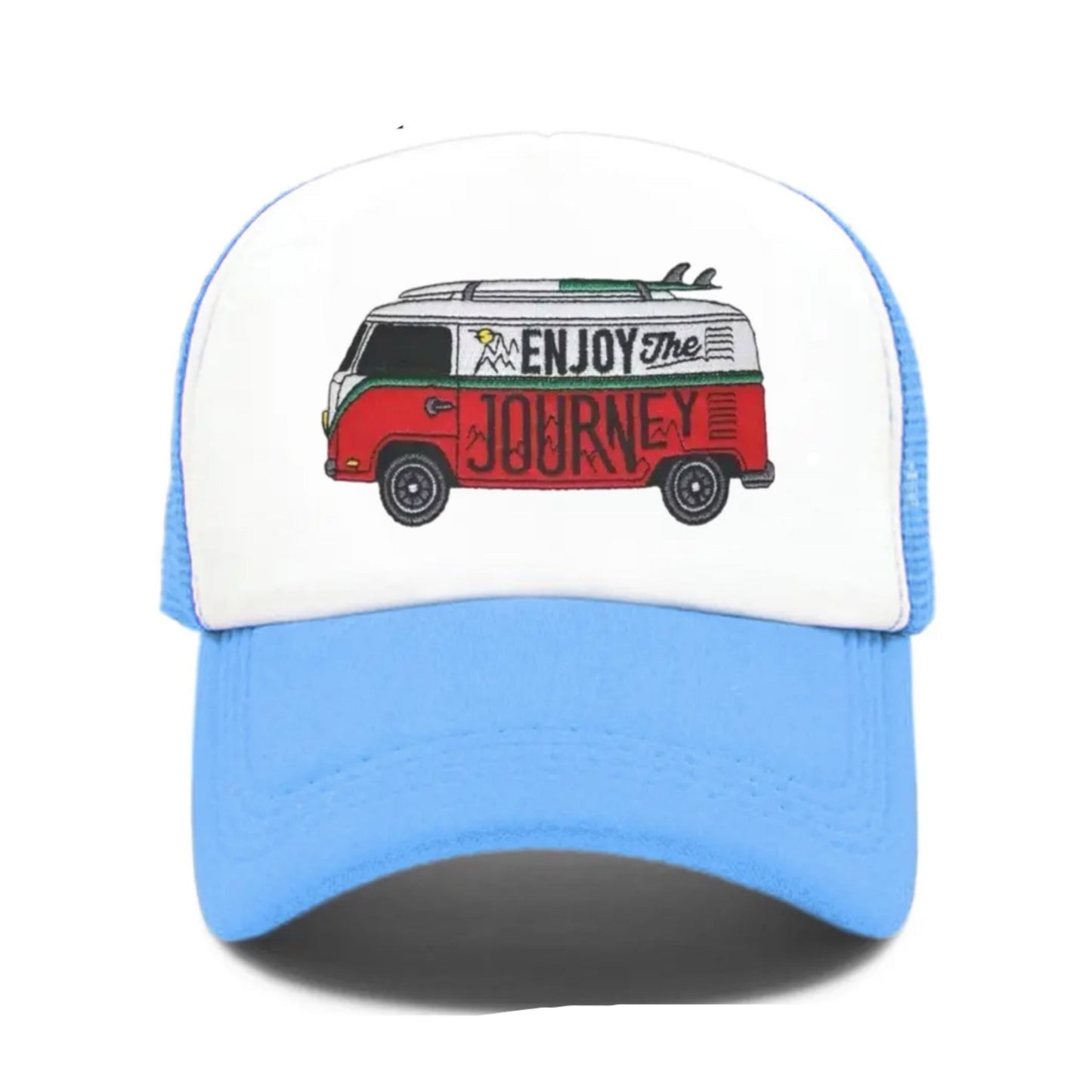 Enjoy the Journey Snapback Hat - Blue