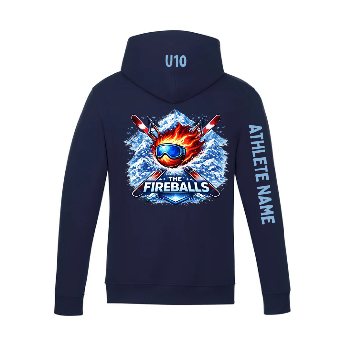U10 Craigleith Fireballs Hooded Sweatshirt - Navy
