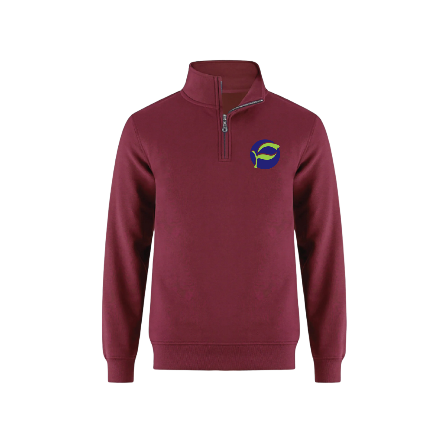 Pretty River Academy SOUTH Quarter-Zip Sweatshirt - Maroon