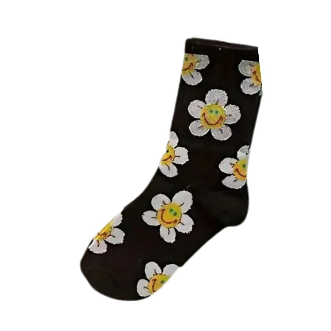 Flower Power Crew Socks