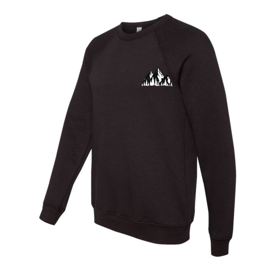 Forever Run Wild - Black Adult Mountaineer Sweatshirt