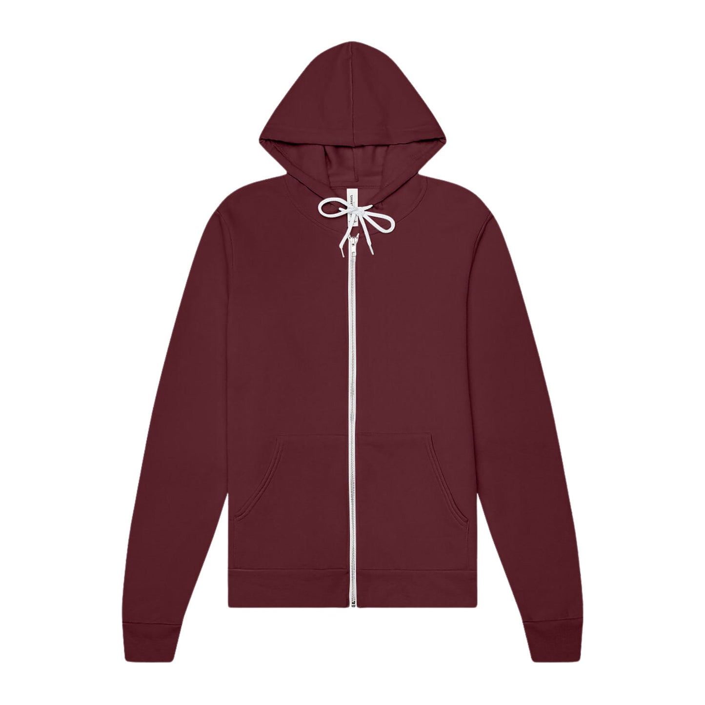 Forever Run Wild - Unisex Full-Zip Hoodie - Maroon