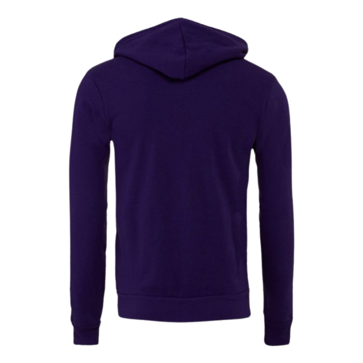 Forever Run Wild - Unisex Full-Zip Hoodie - Purple