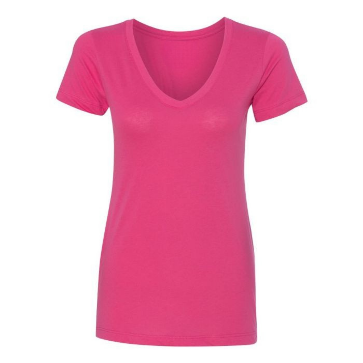 Forever Run Wild - Womens Ideal V-Neck T-Shirt - Raspberry