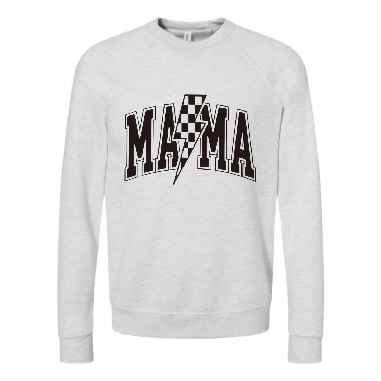 Forever Run Wild - MAMA Bolt Sweatshirt - Ash