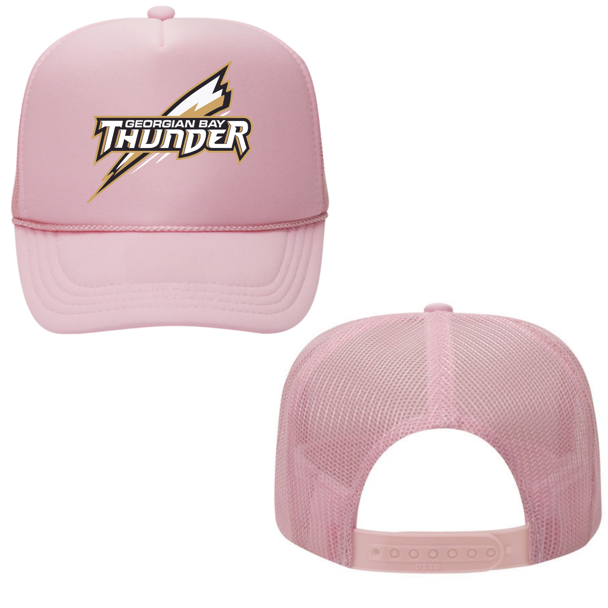 Georgian Bay Thunder Mesh Back Trucker Hat – Youth & Adult / Pink
