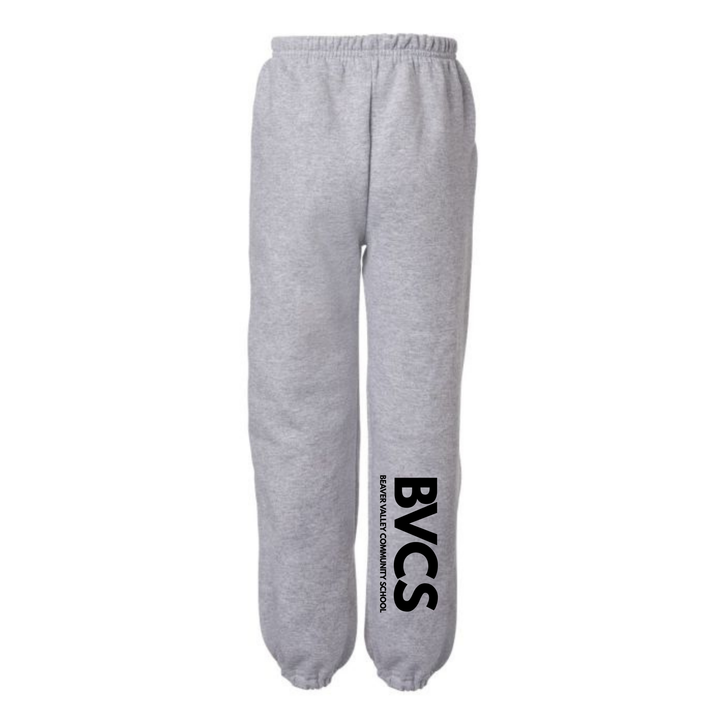 BVCS Joggers - Black Logo - Grey