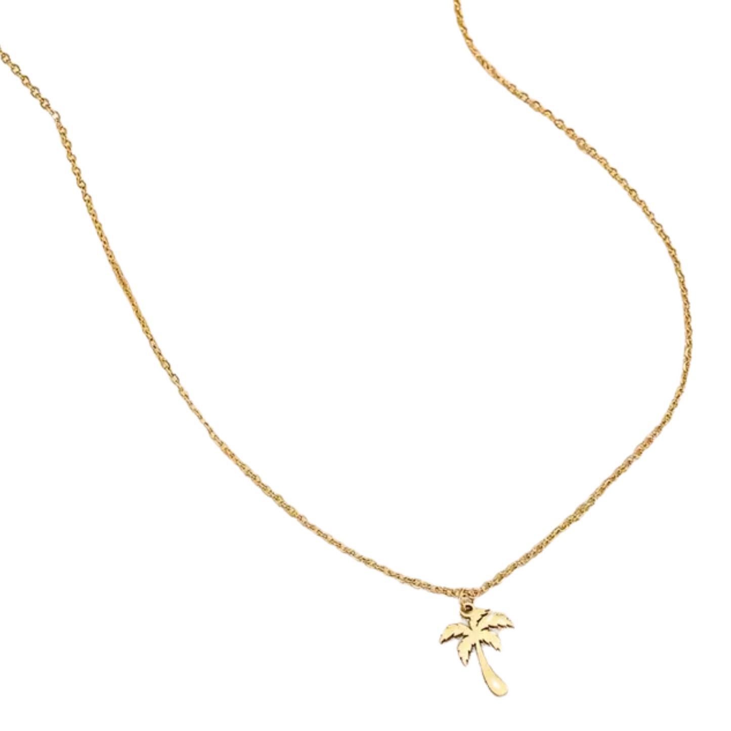 Golden Palm Necklace