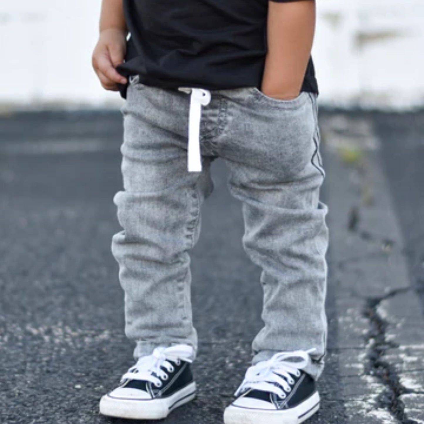 Grey Wash Denim