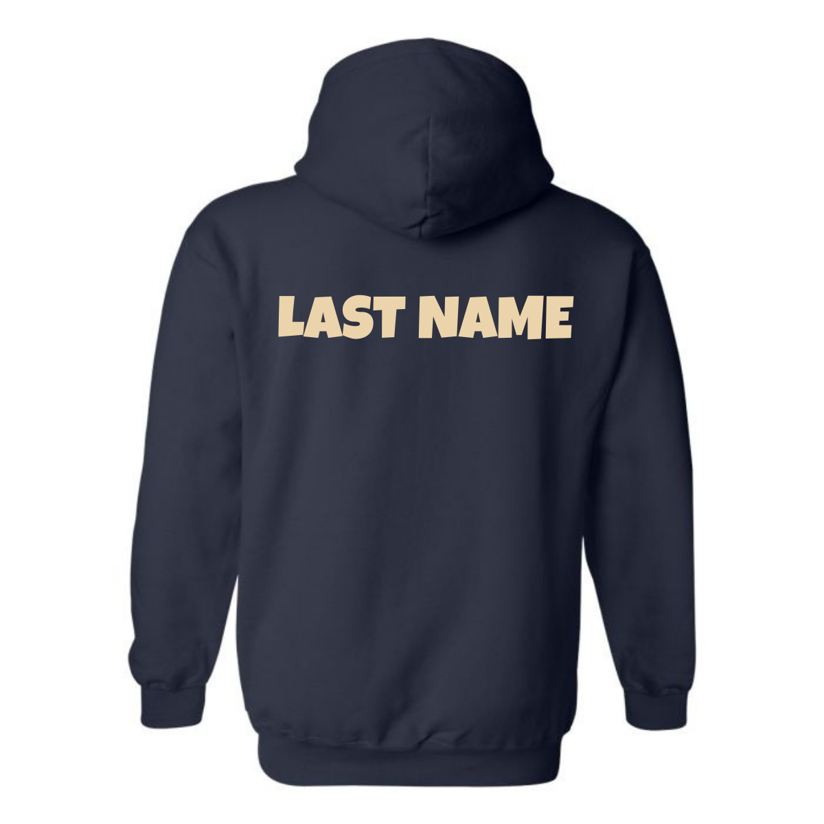House Water Youth Personalized St. Mary's Oversize Logo Hooded Sweatshirt - Navy