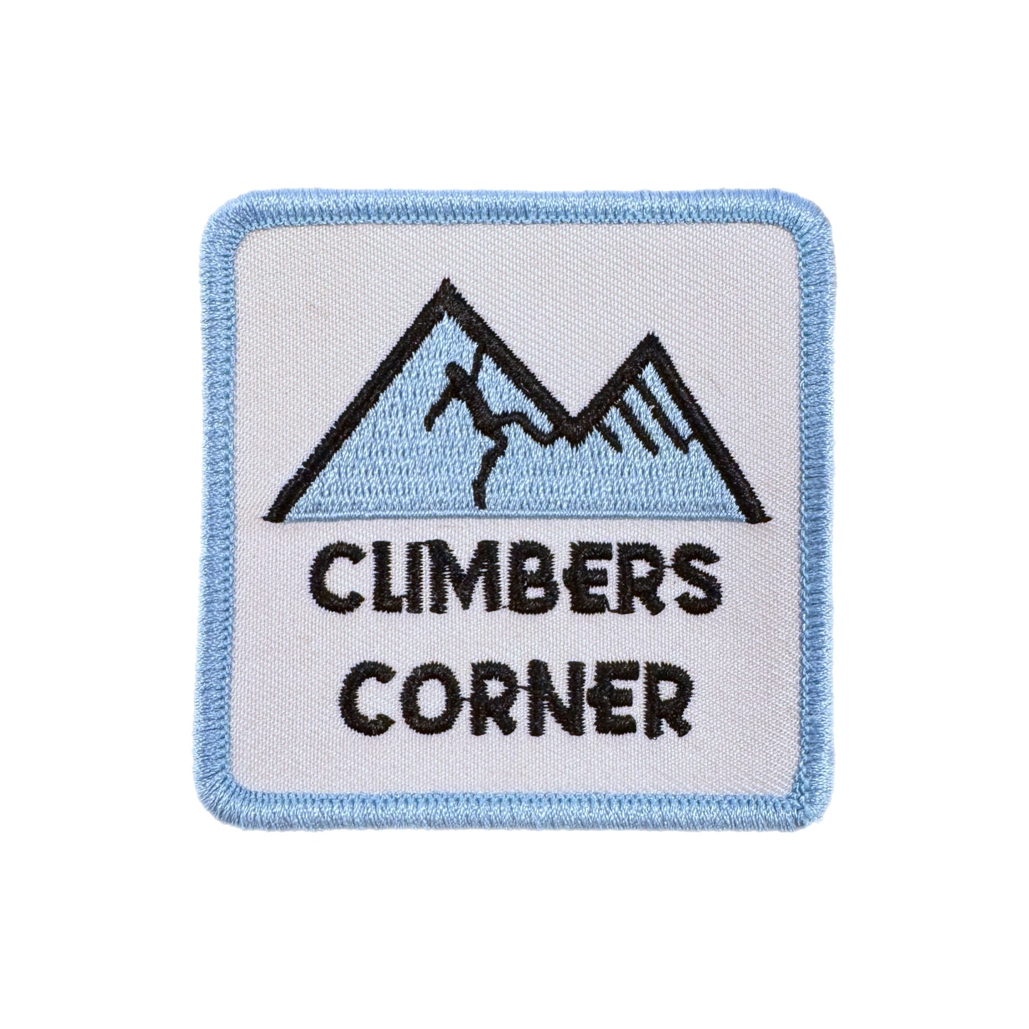 Iron on Patch - Climbers Corner ( 2.75" x 2.75")