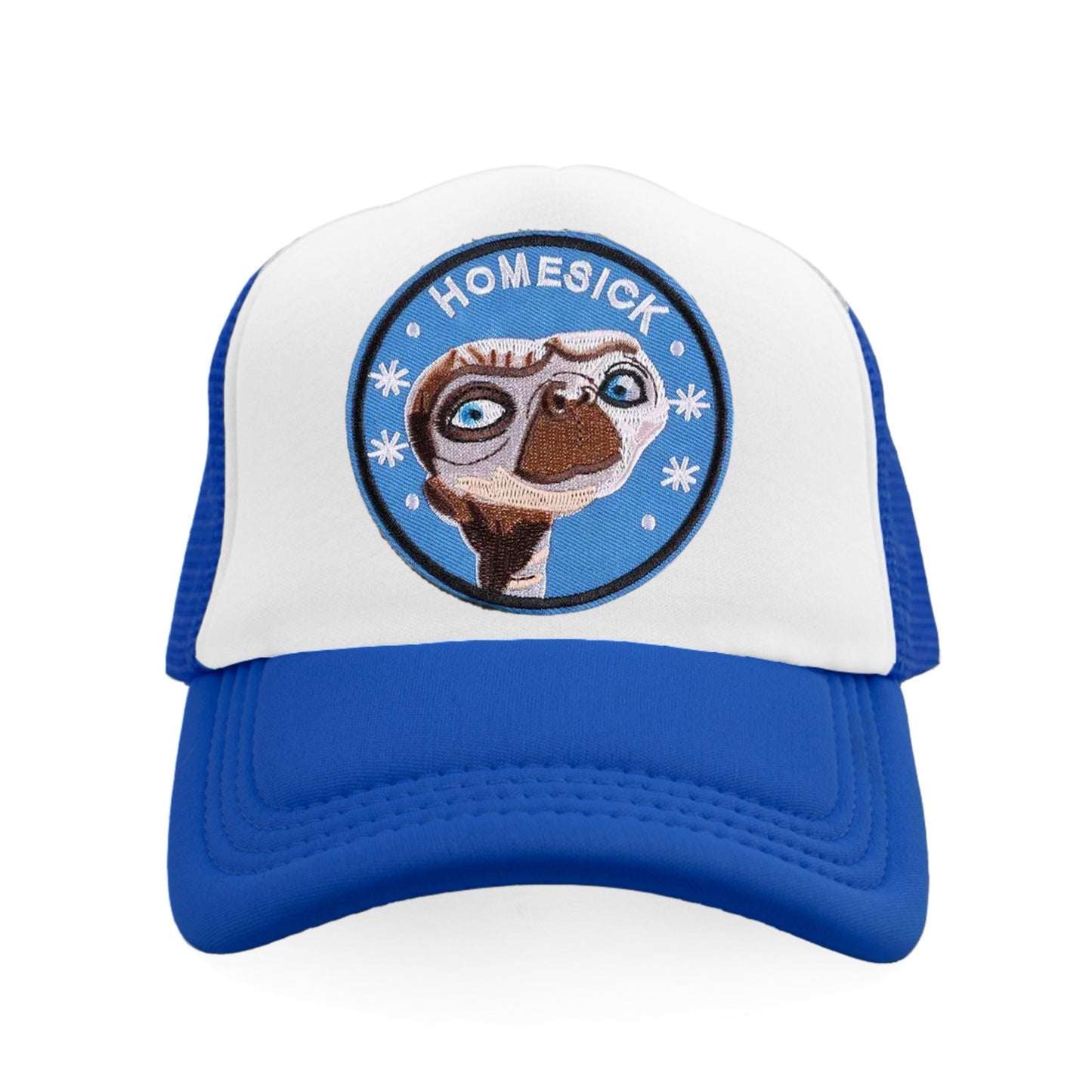 Homesick Snapback Hat - Royal Blue / White