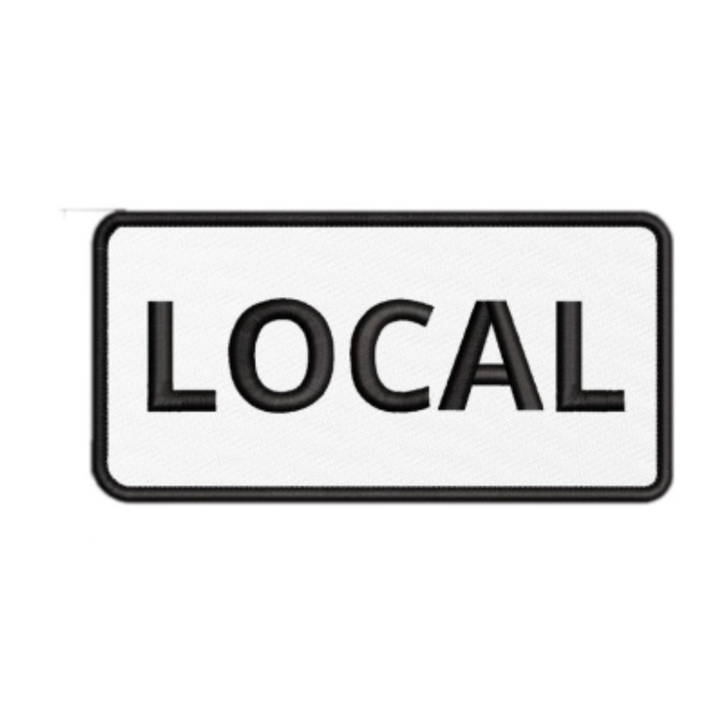 Iron on Patch - Local (11.4 cm x 5.7 cm)