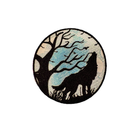 Iron on Patch - Howlin' (7.8 cm x 7.8 cm)