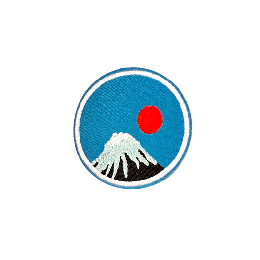 Iron on Patch - Snow Moon (7.0 cm x 7.0 cm)