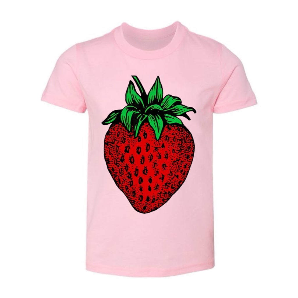 Forever Run Wild - Unisex Strawberry Lover Tee - Pink