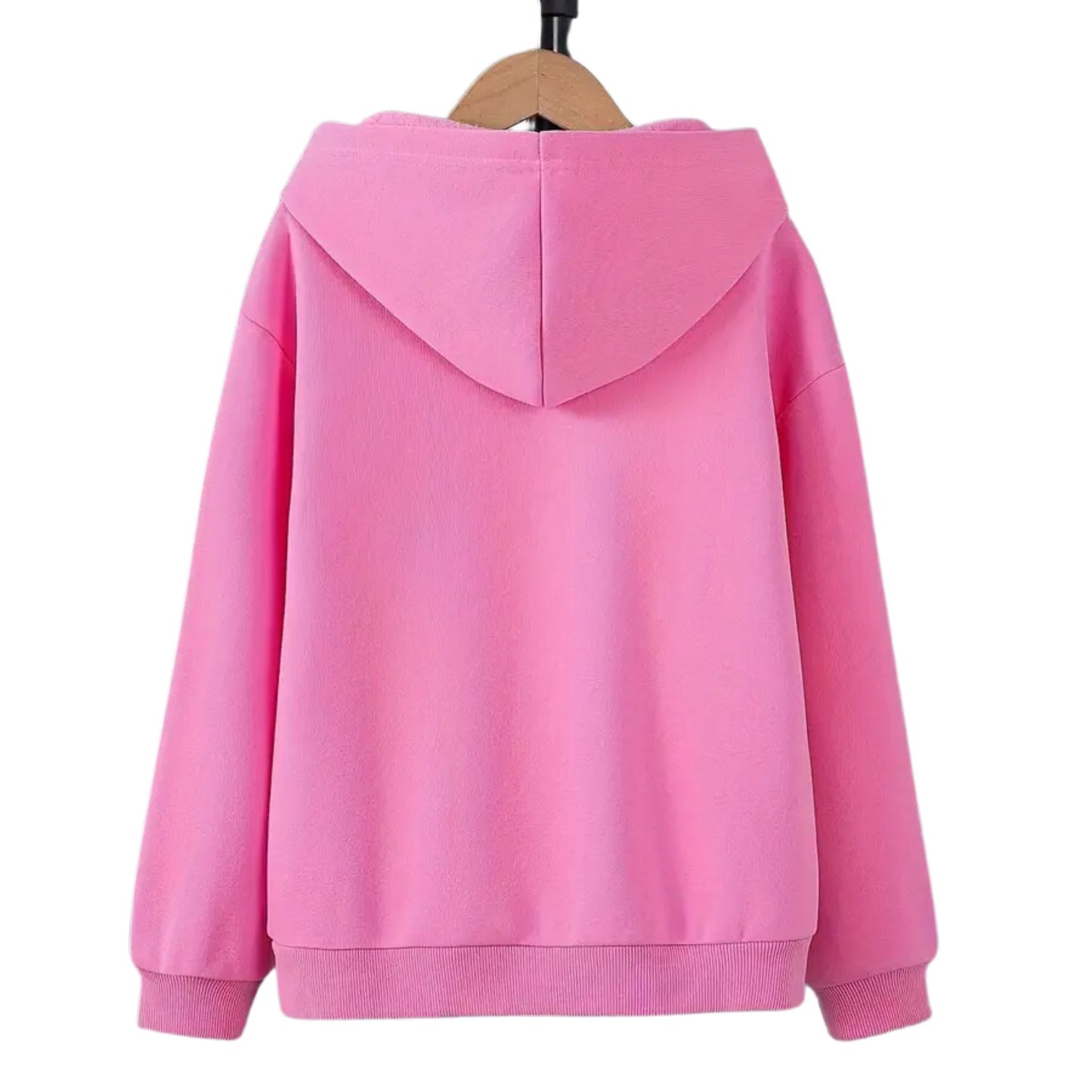 I'm a Swiftie Long Sleeve Relaxed Hoodie - Bubblegum Pink