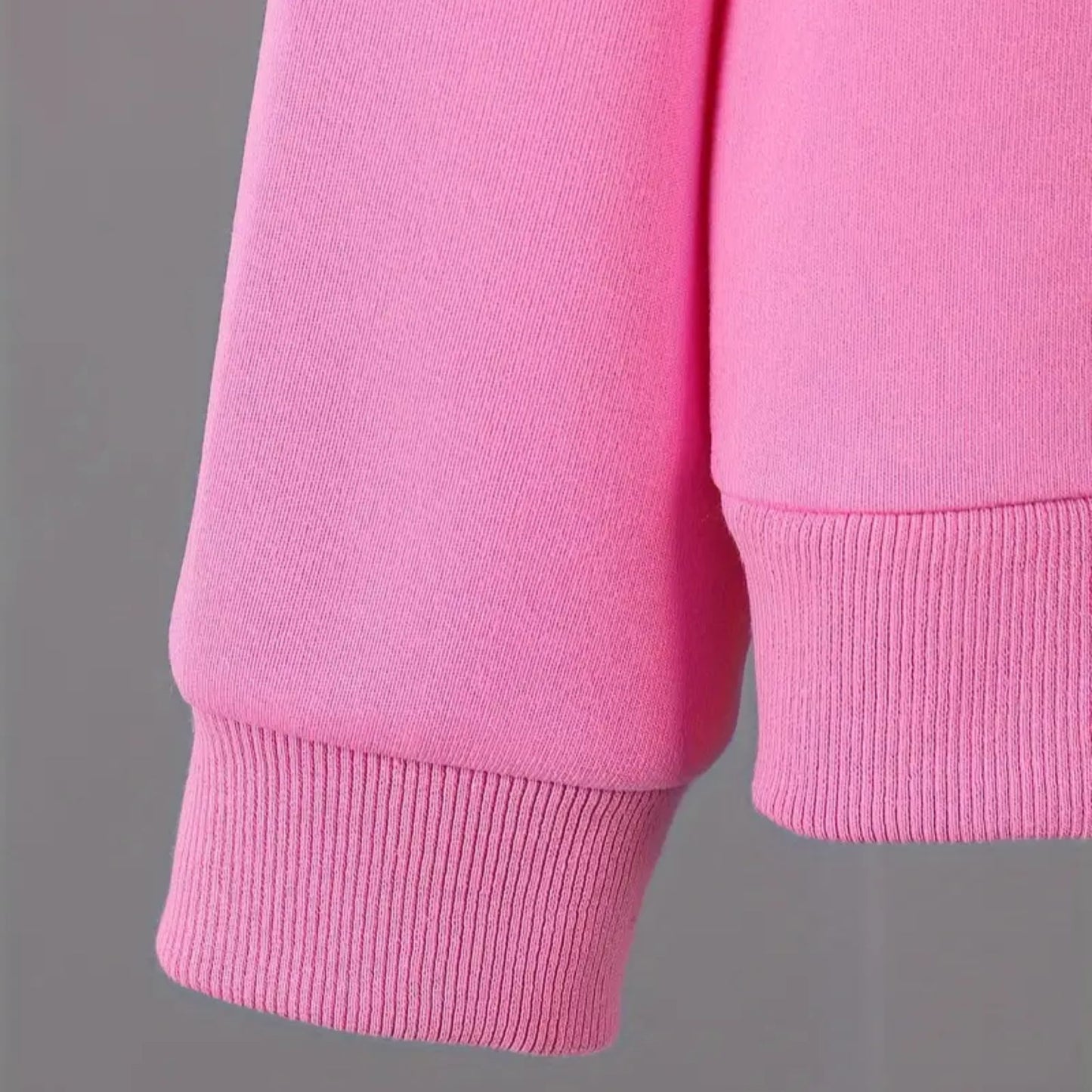 I'm a Swiftie Long Sleeve Relaxed Hoodie - Bubblegum Pink
