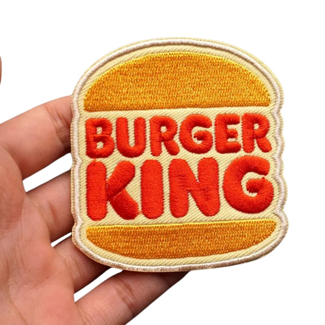 Iron on Patch - Burger King (7.2 cm x 6.6 cm)