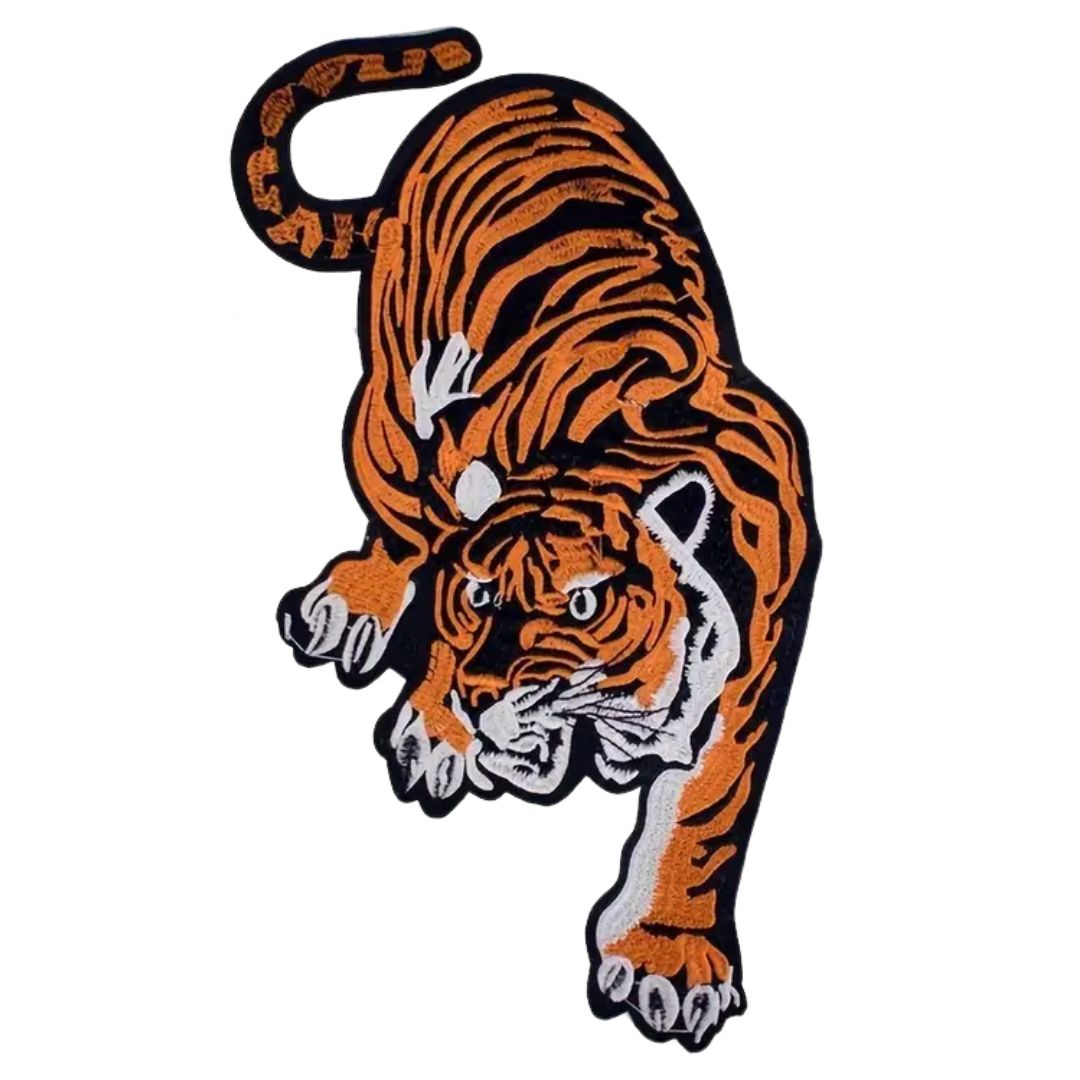 Iron on Patch - Tiger (17 cm x 33 cm)