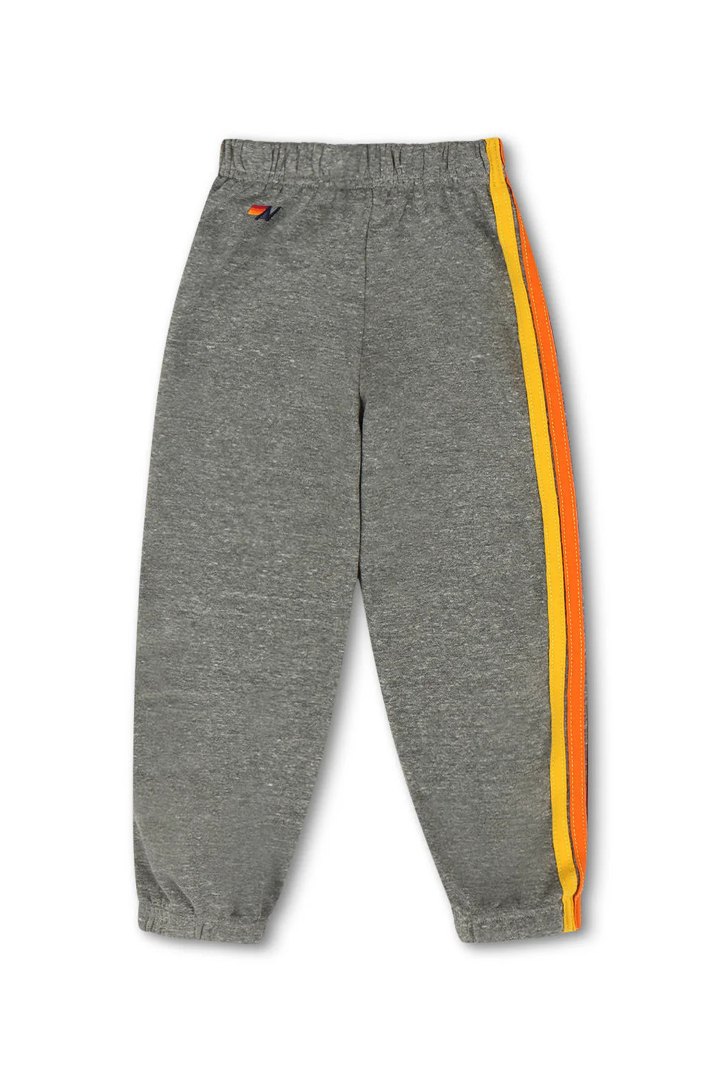 Aviator Nation - Kid's Classic 5 Stripe Sweatpants - Heather Grey