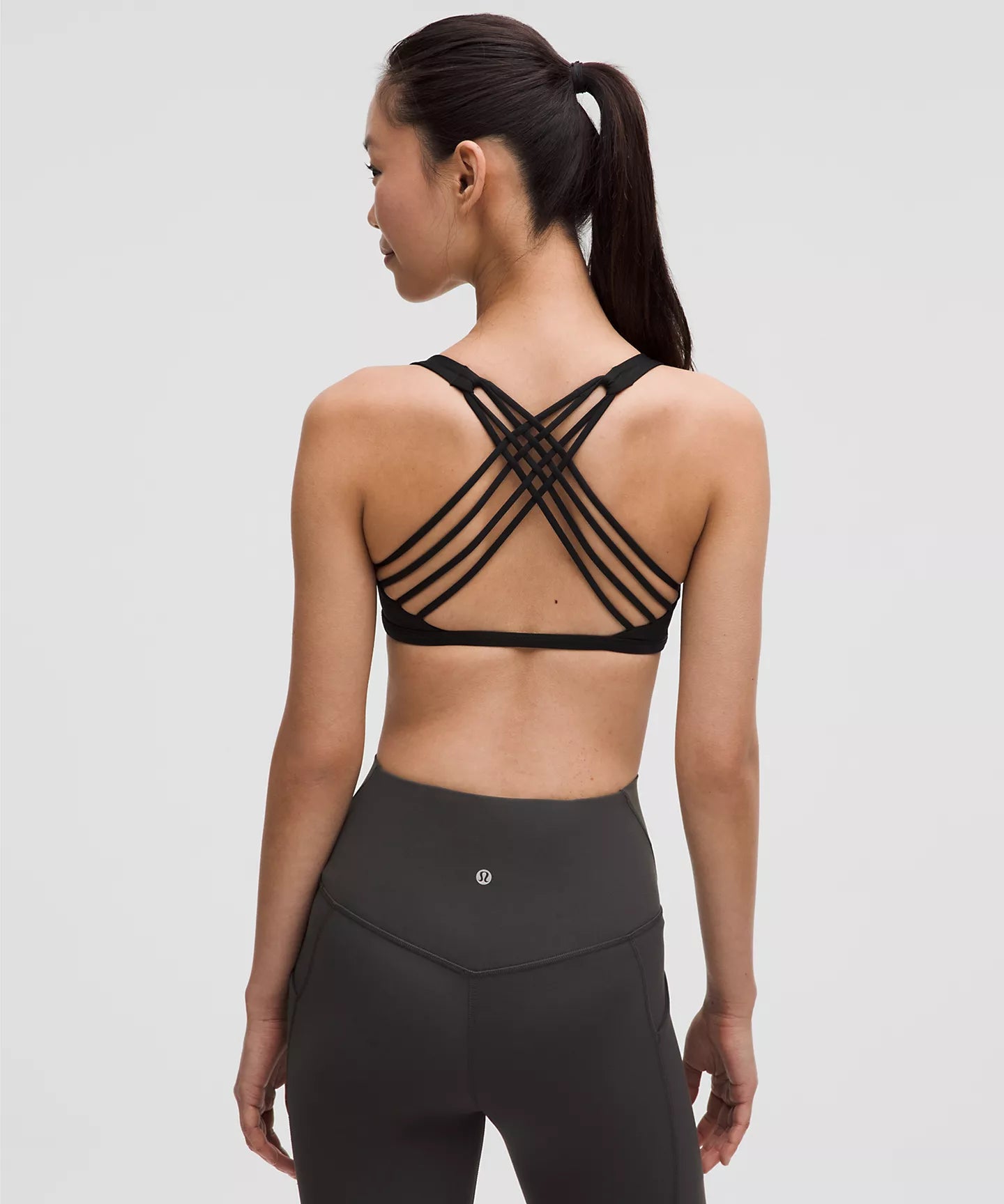 Altitude x lululemon - Free to Be Bra - Wild *Light Support, A/B Cup - Black