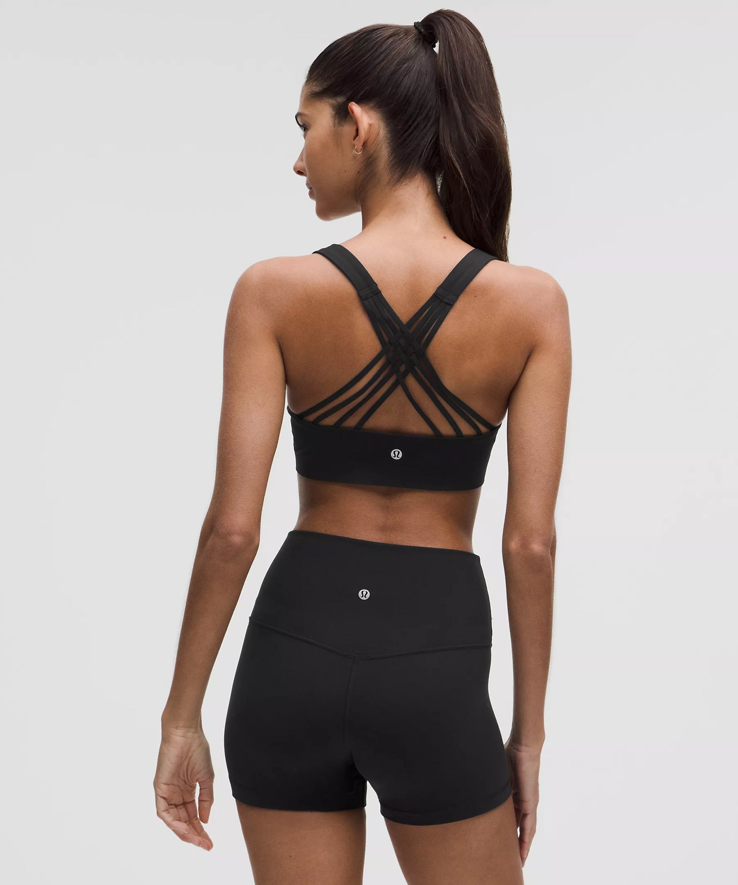 Altitude x lululemon FlexyFlex Strappy Yoga Bra Light Support, A-C Cups - Black