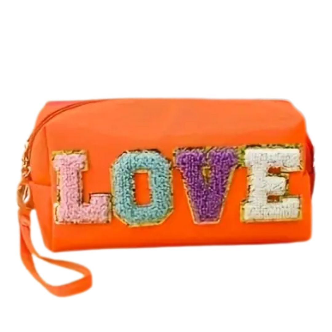 Love Letter Zippered Travel Bag