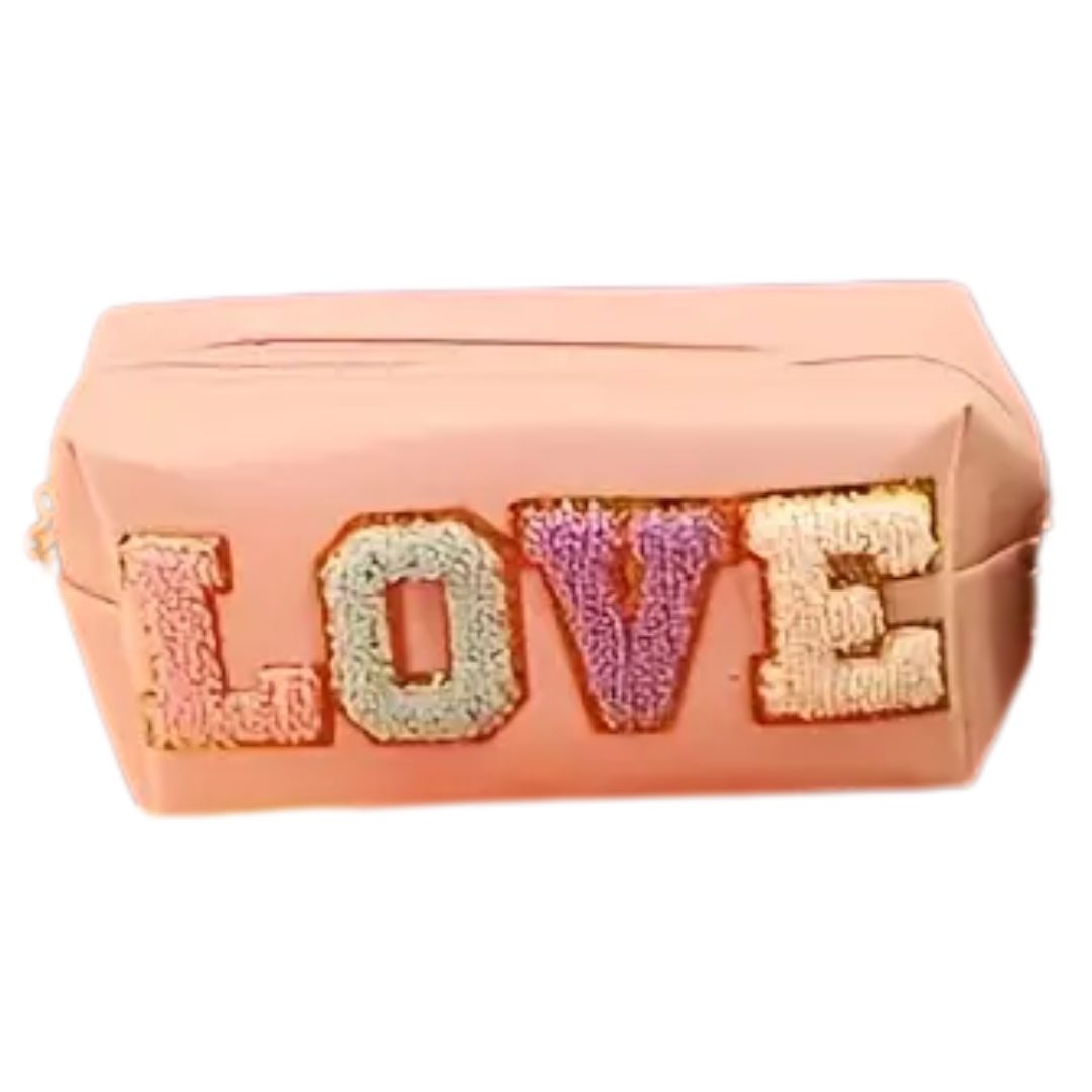 Love Letter Zippered Travel Bag
