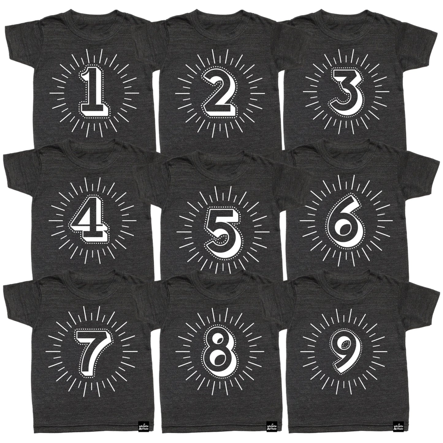 Milestone Number T-Shirt - Seven