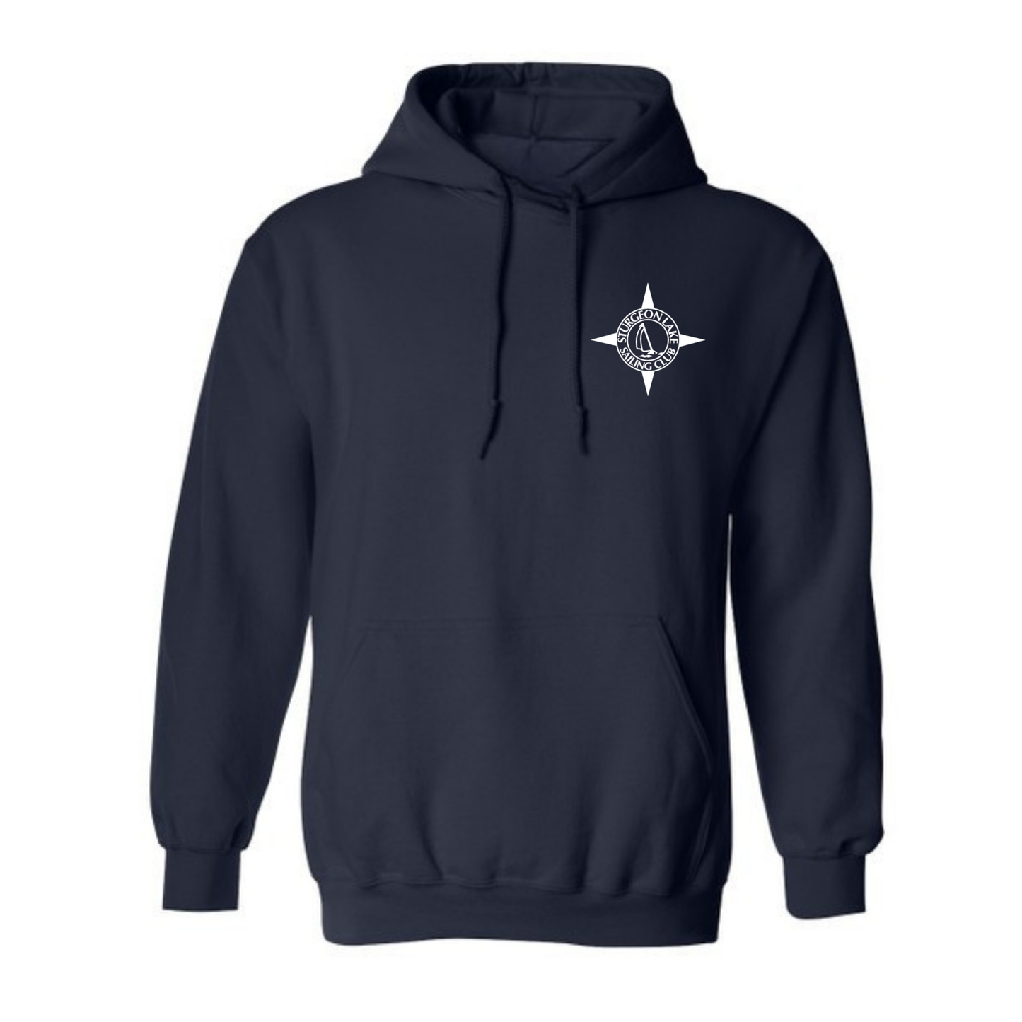 SLSC Somewhere on a Boat Pullover Hoodie - Navy