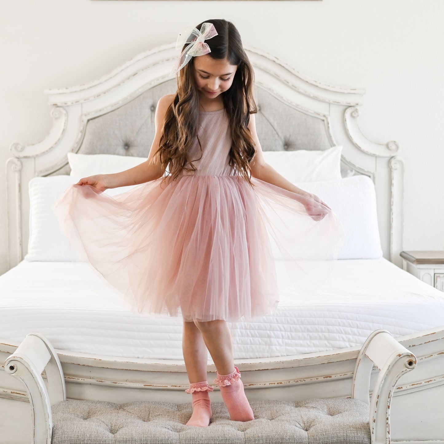 Parker Dress - Blush Pink