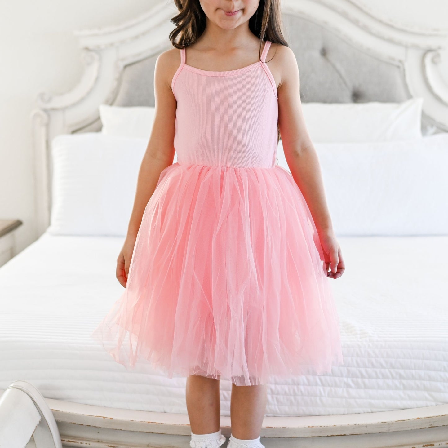 Parker Dress - Bubblegum Pink