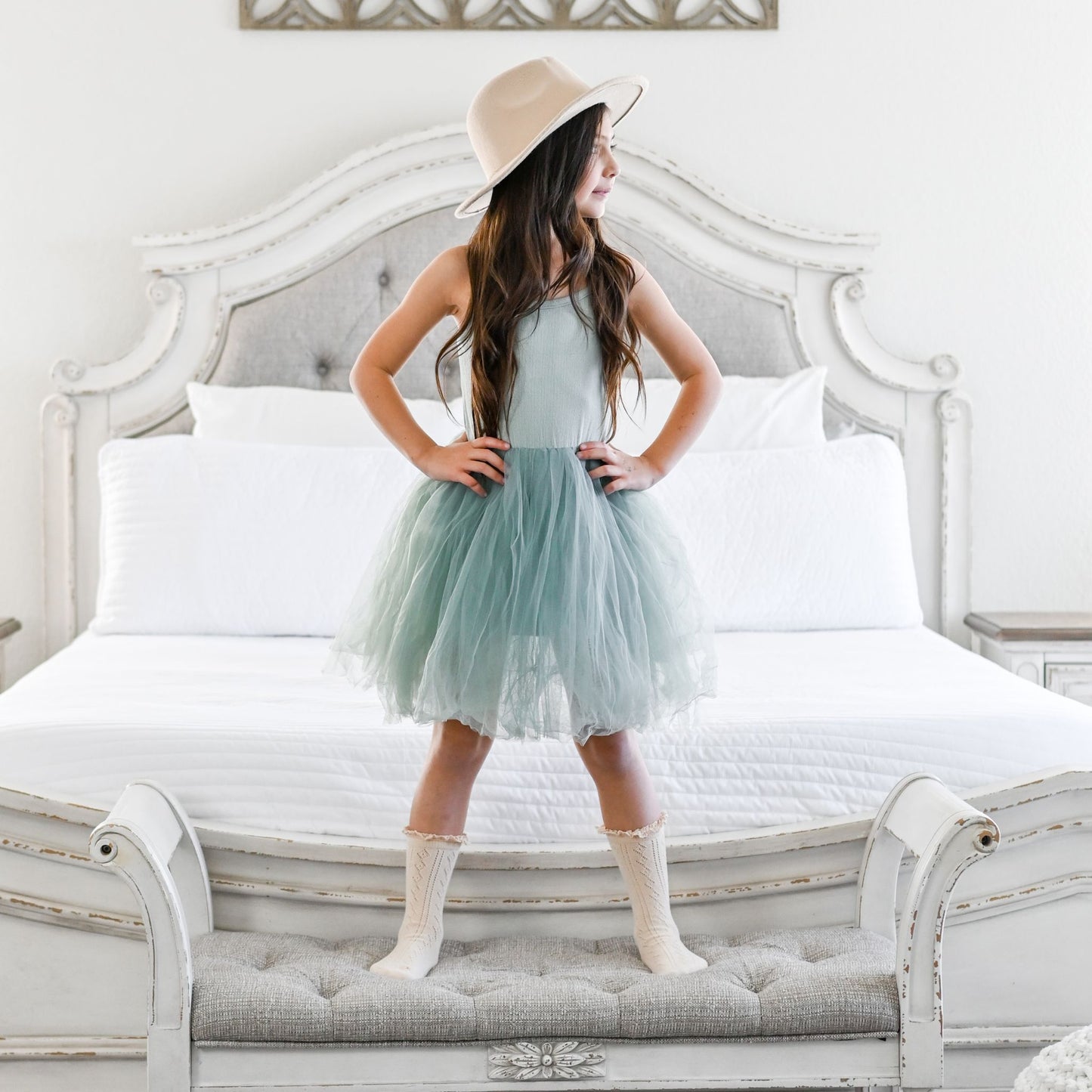 Parker Dress - Mint Sorbet