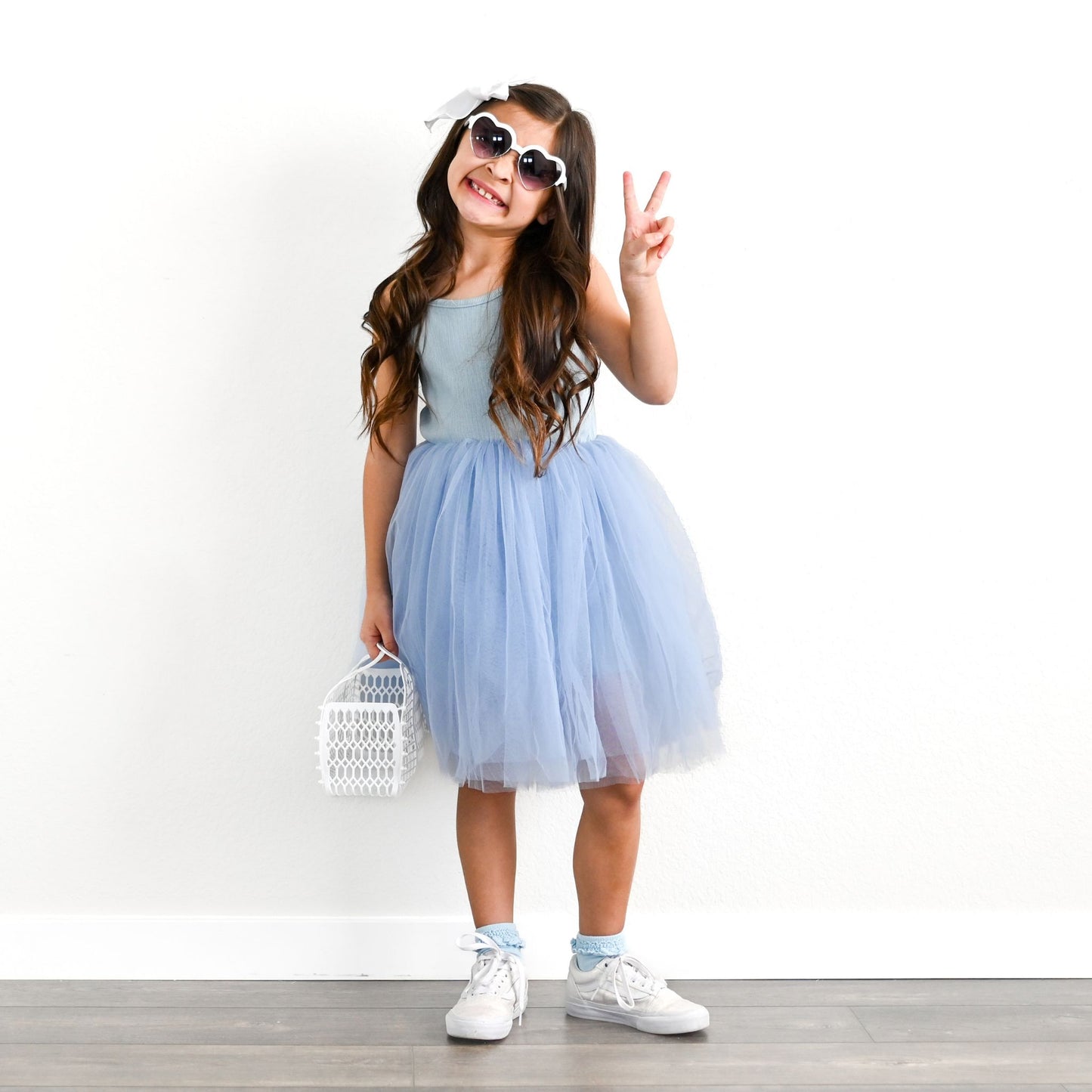 Parker Dress - Sky Blue