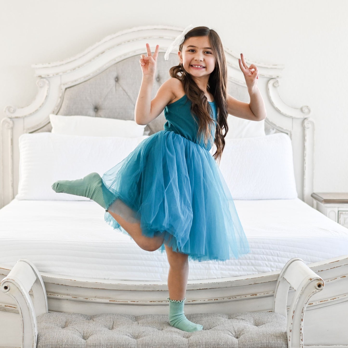 Parker Dress - Teal