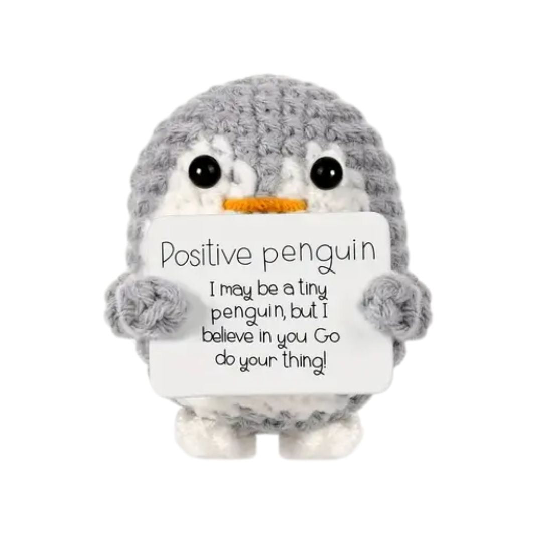 Positive Penguin - Grey