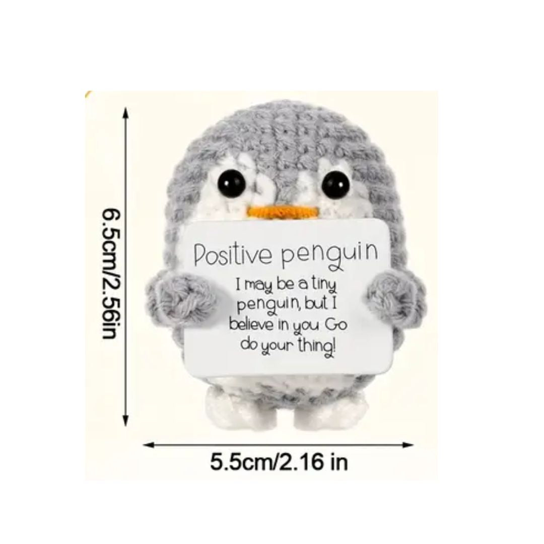 Positive Penguin - Grey