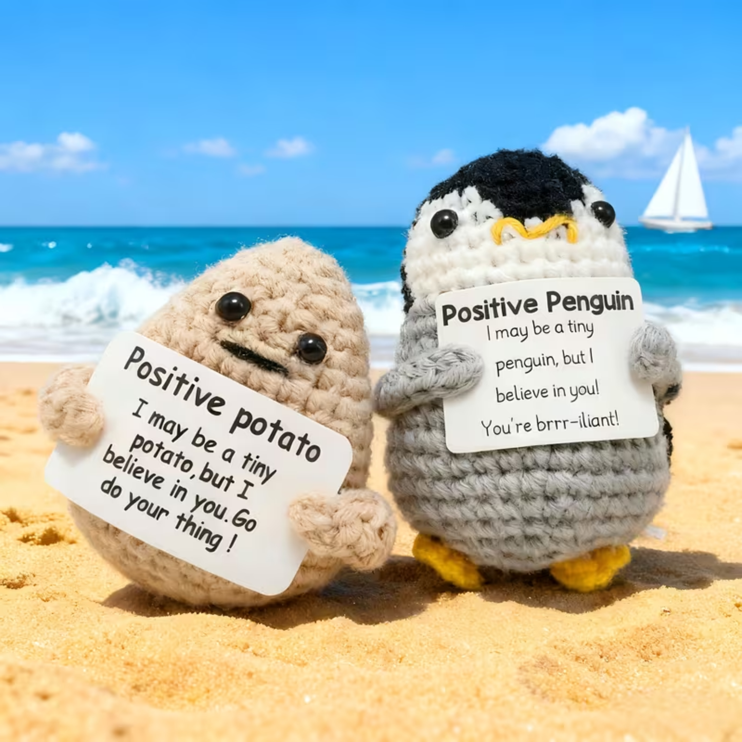 Positive Penguin - Black / Grey