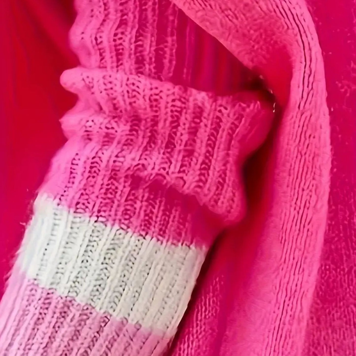 Pretty in Pink Knit Cardigan Duster