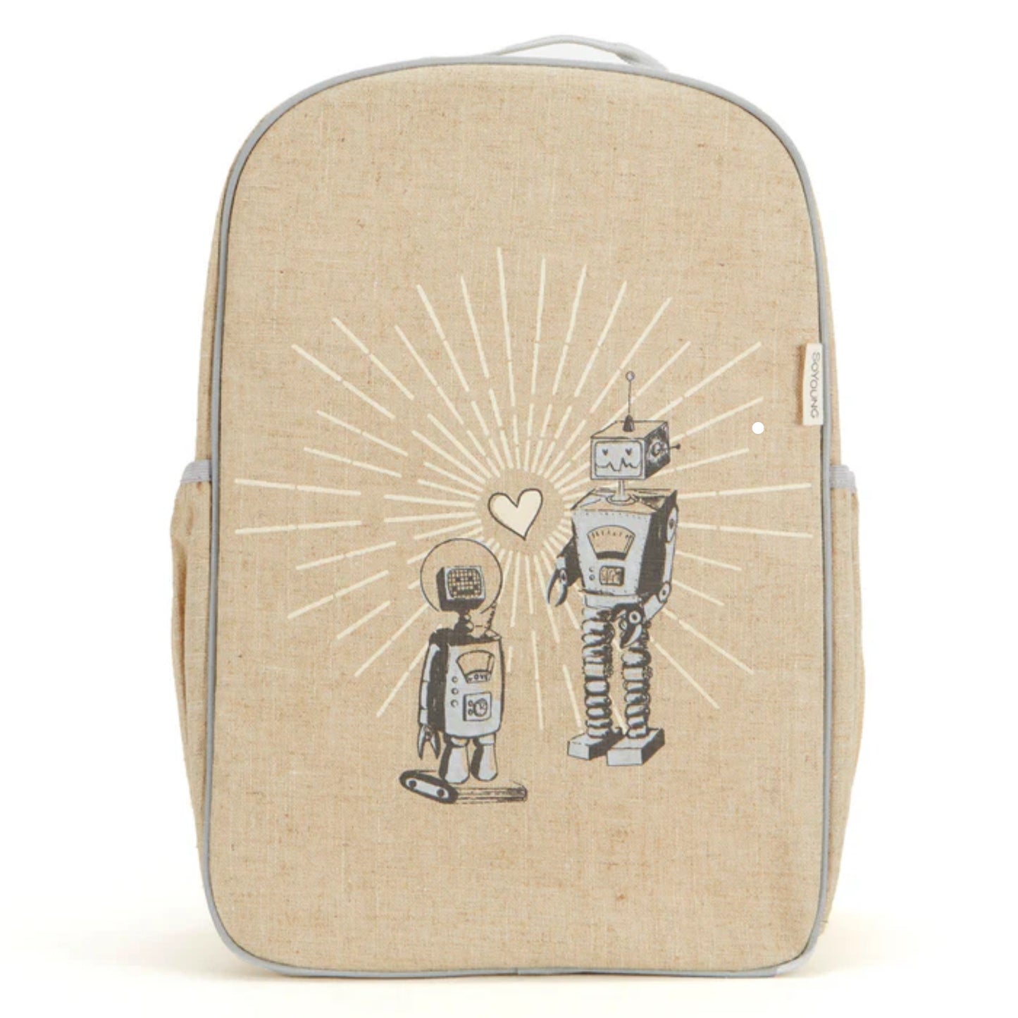 Grade School Backpack - Robot Playdate