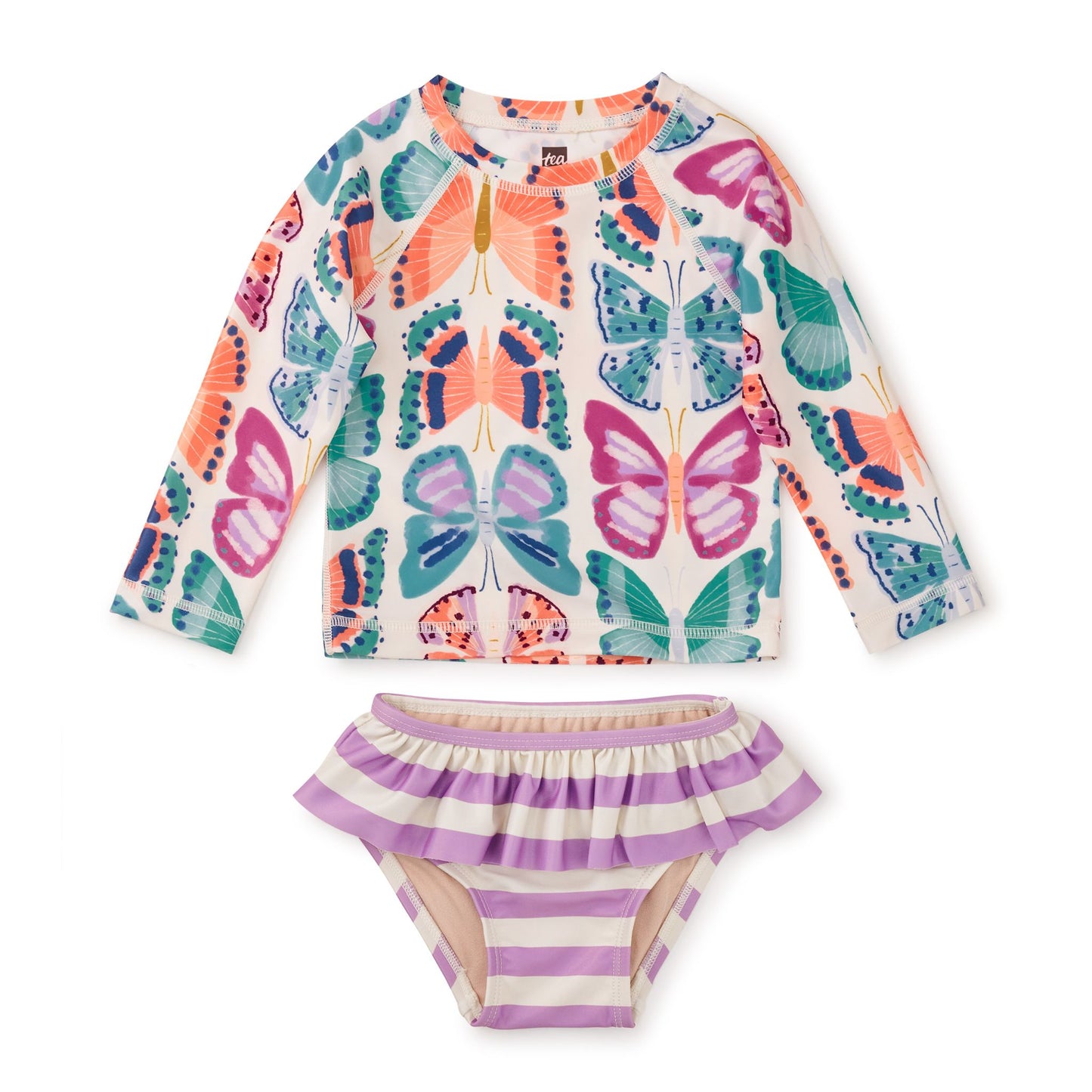 Rash Guard Baby Swim Set - Mariposas Pintadas