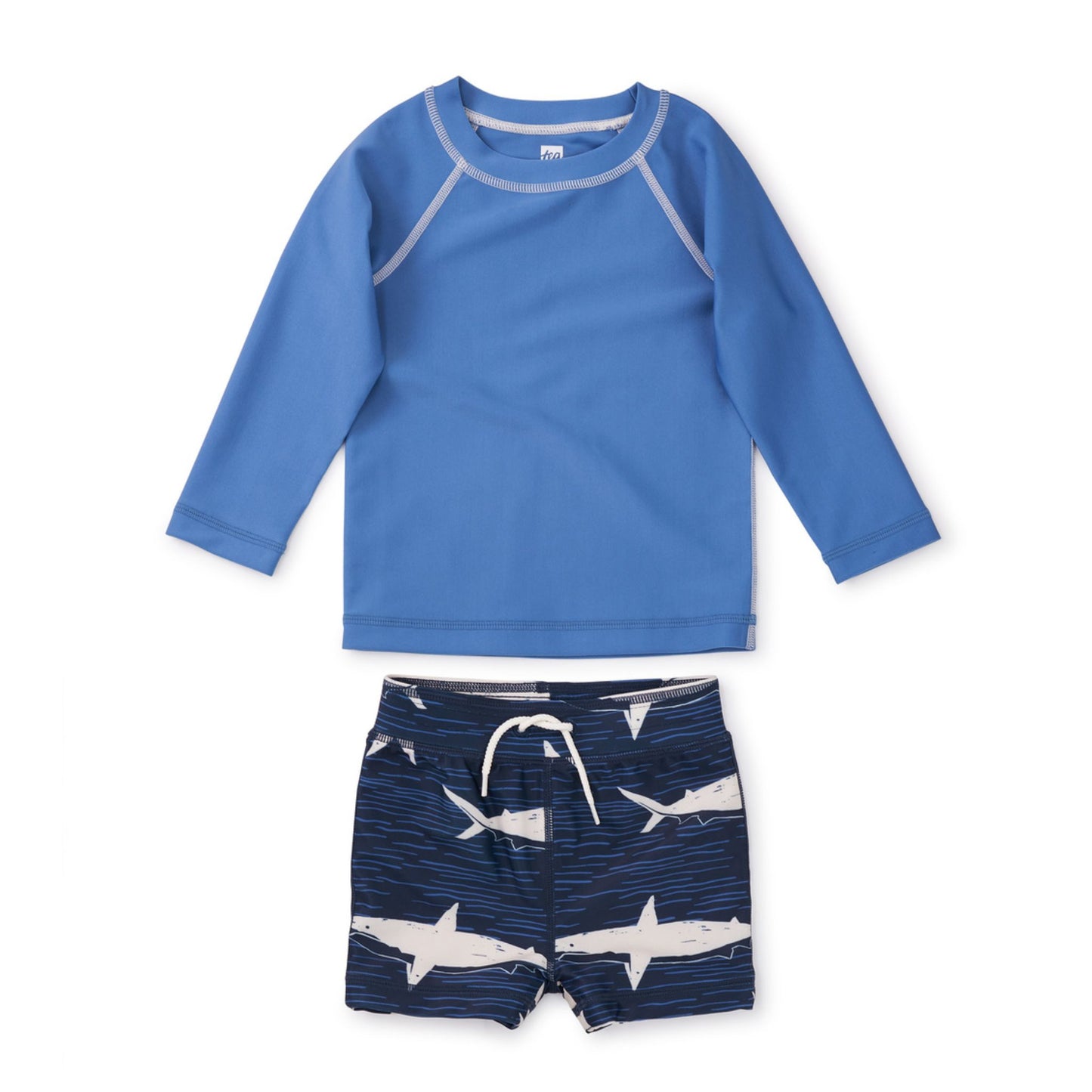 Rash Guard Baby Swim Set - Stealth Sharks