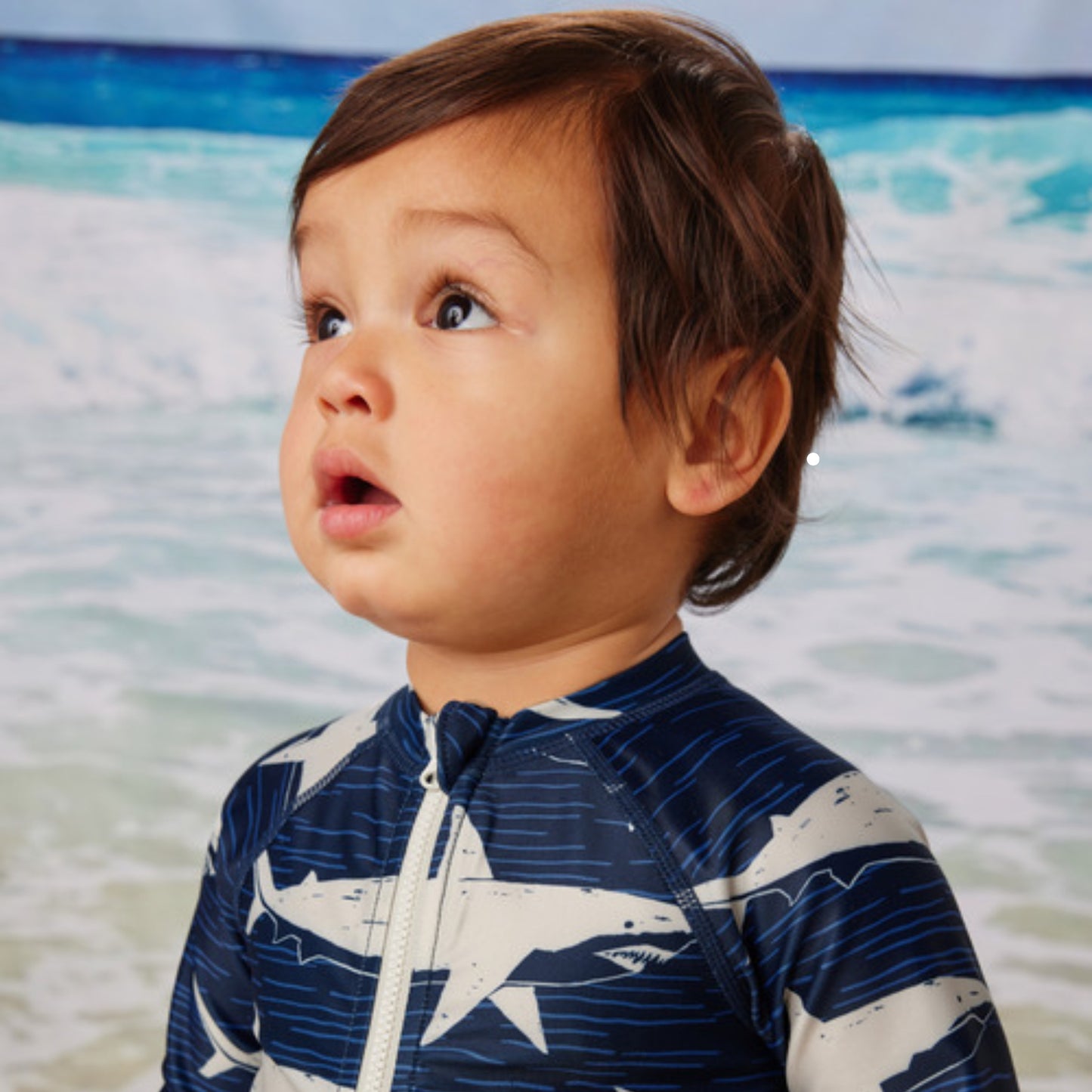 Rash Guard Baby Swimsuit - Stealth Sharks