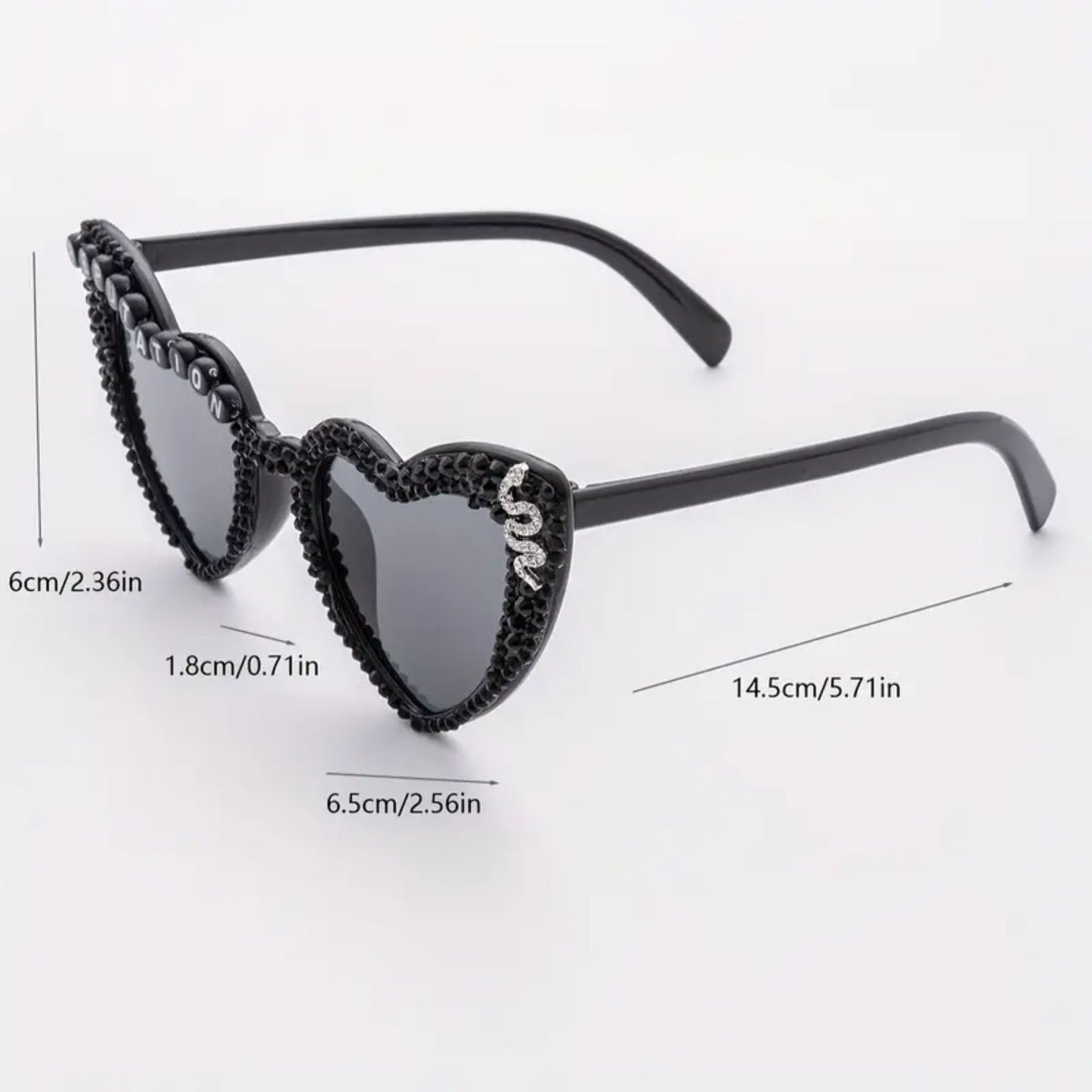 Reputation Bedazzled Sunglasses