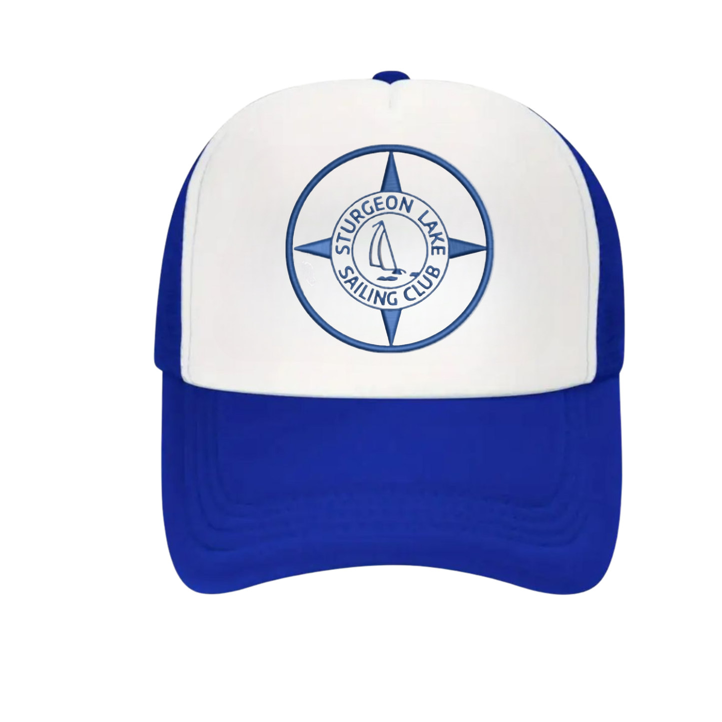 SLSC Patch Snapback Hat - Royal Blue / White