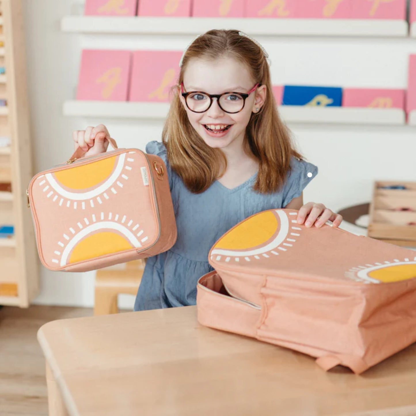 Lunch Box - Sunrise Muted Clay
