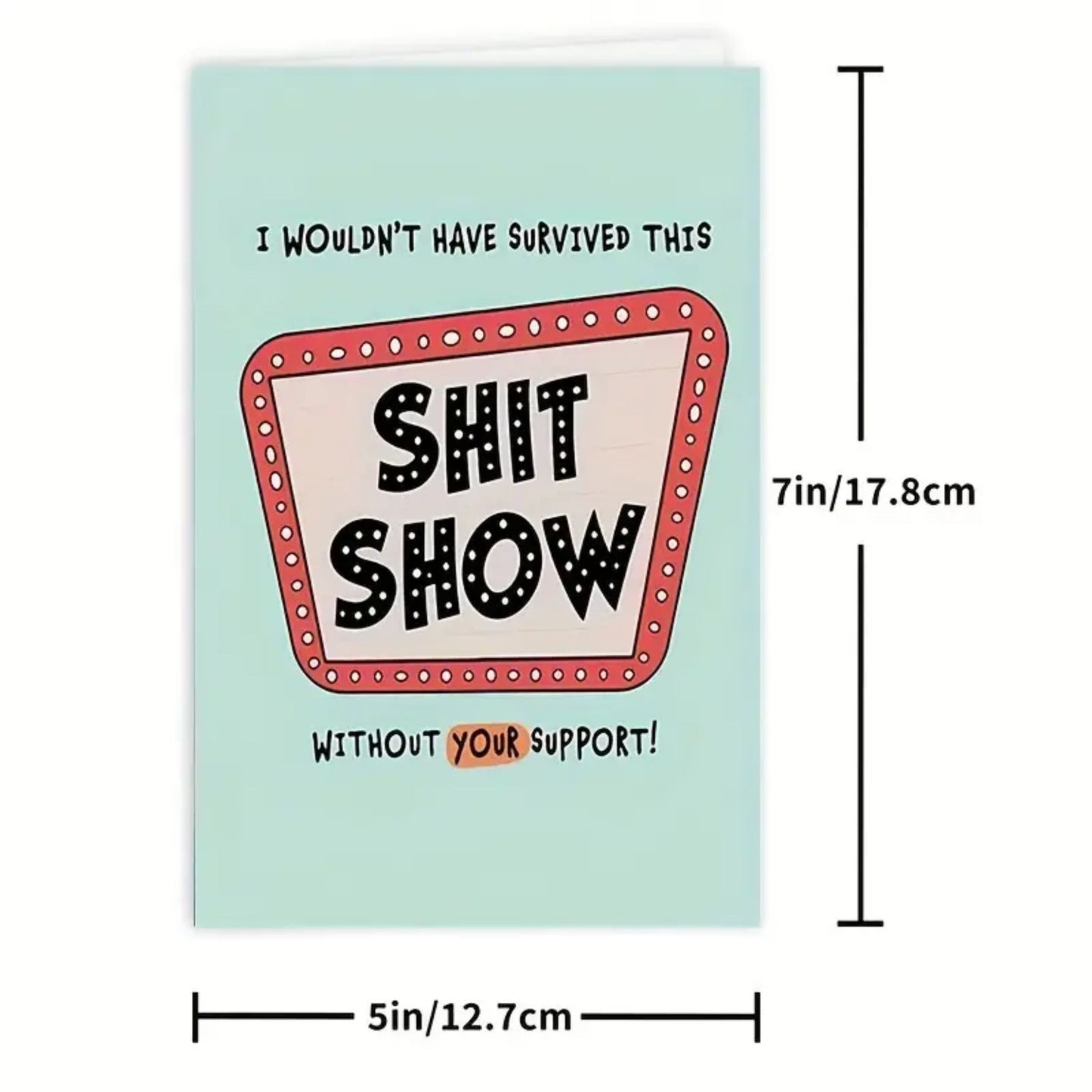 Shit Show Greeting Card