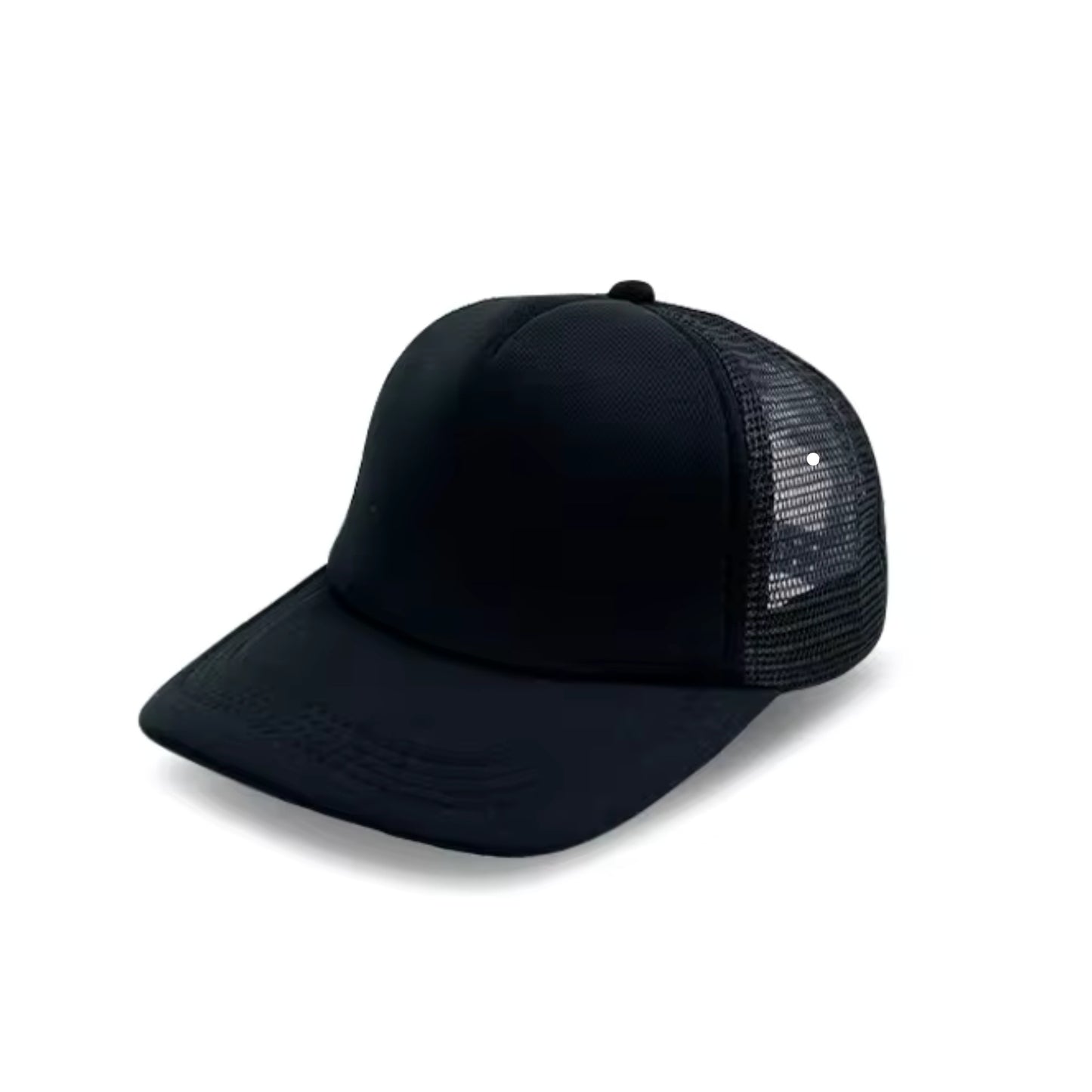 Snapback Hat - Black / Black