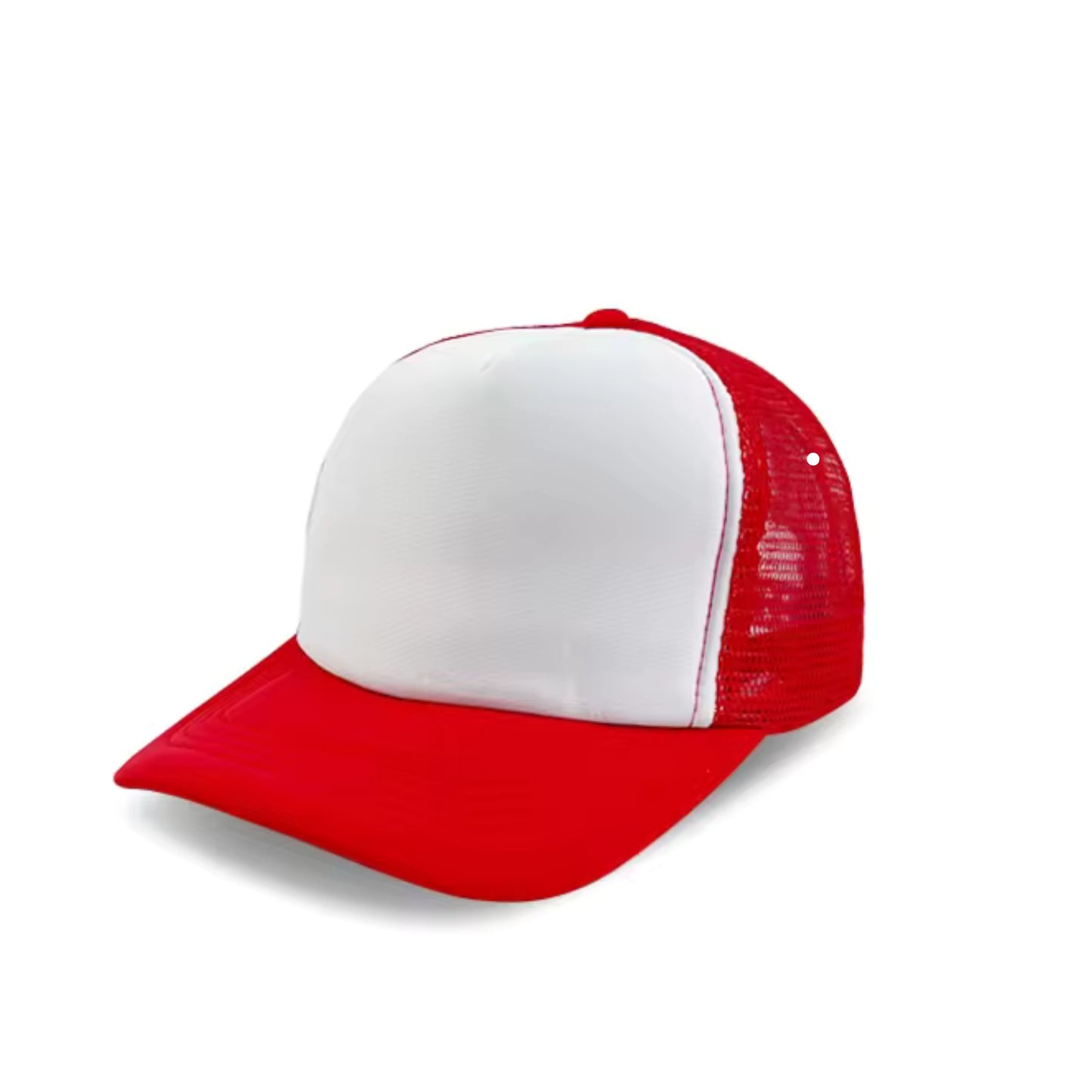 Snapback Hat - Red / White